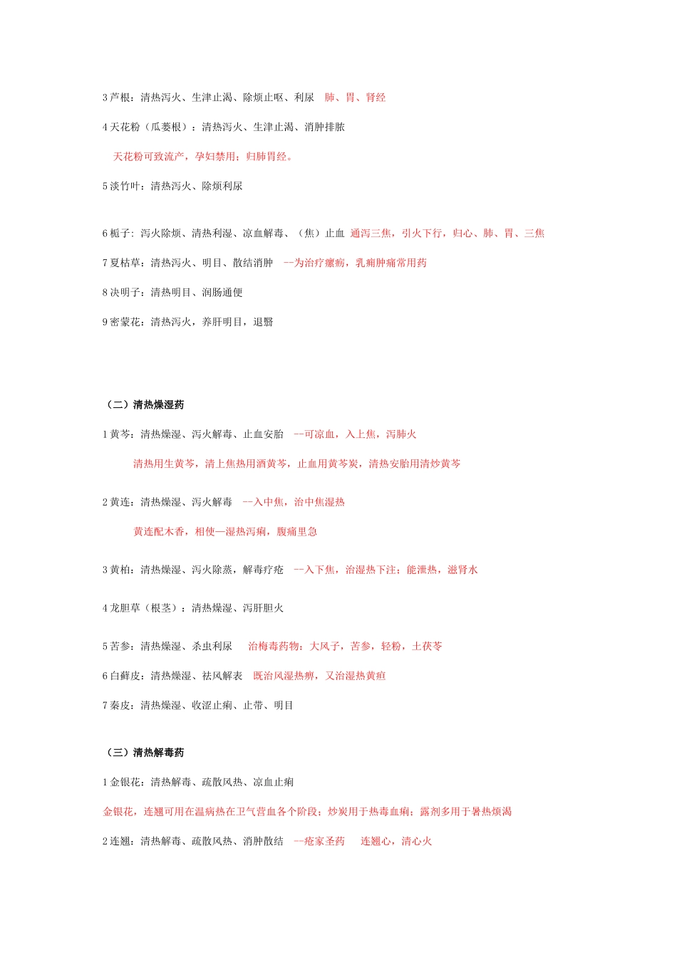 2025年考研中医综合必背笔记_第3页