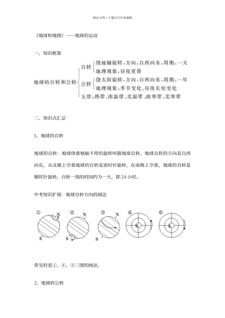 地球自转与公转的对比分析表