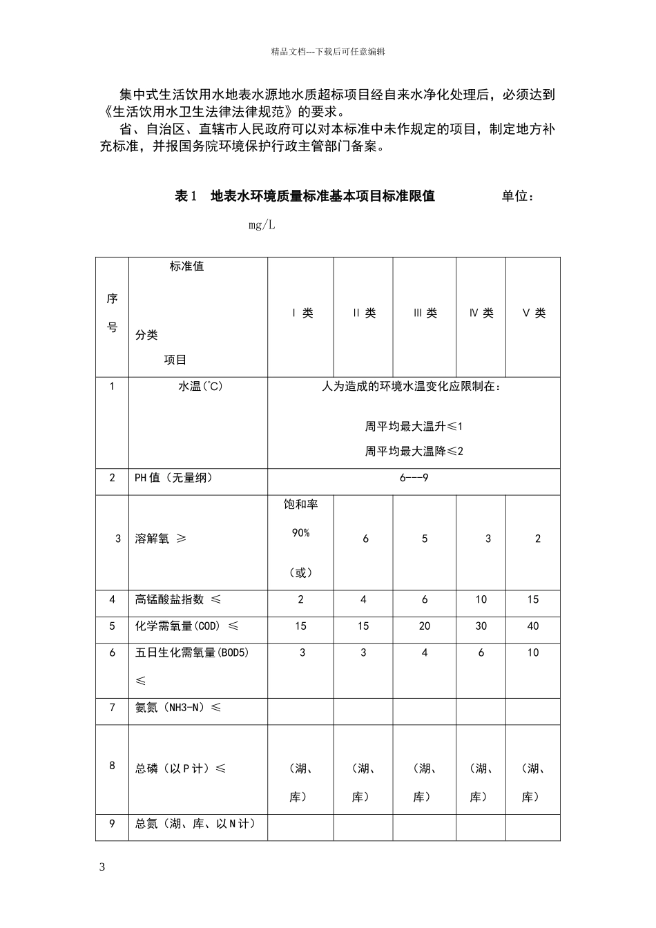 地表水环境质量标准_第3页