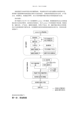 地表温度反演算法