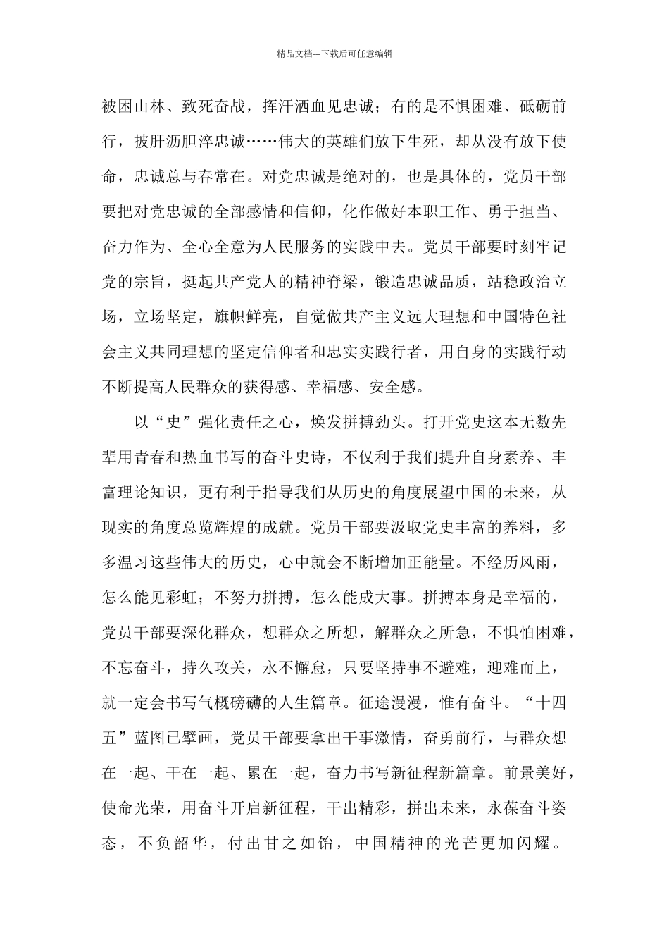坚定理想信念坚守初心使命_第2页