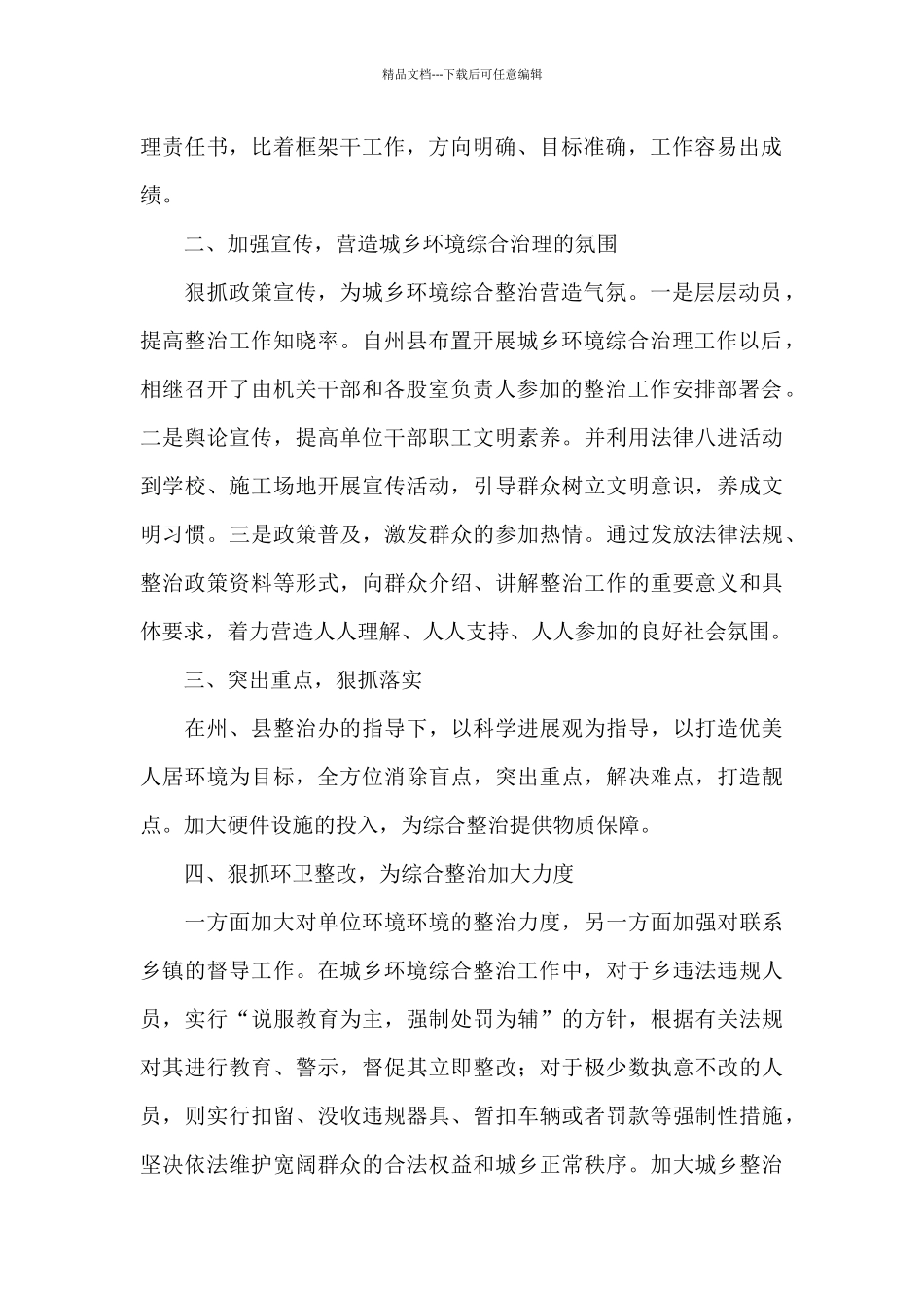 城委环境综合治理工作总结_第2页