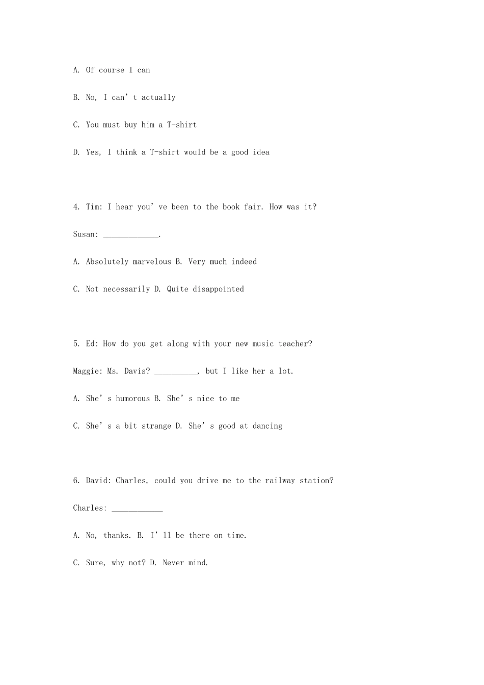 2025年广东省学士学位英语历年真题附答案_第2页