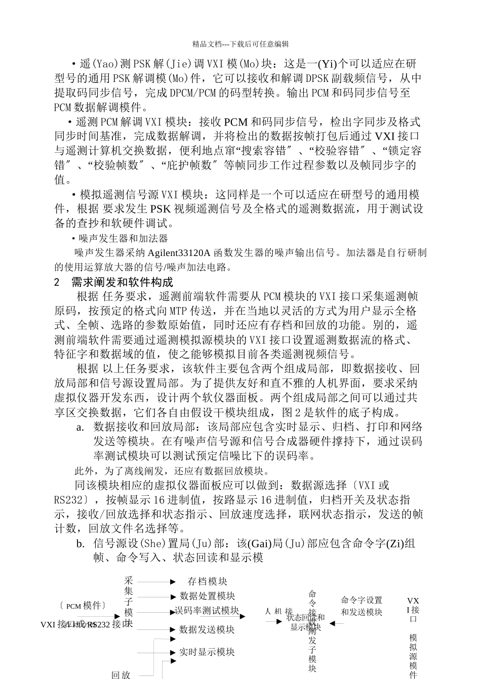 基于VXI接口的通用遥测前端虚拟仪器设计_第2页