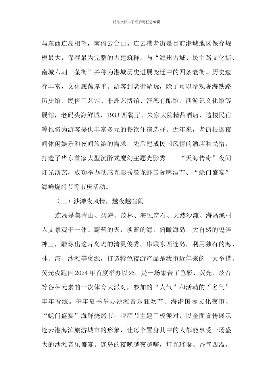 夜间经济发展专题调研报告_第3页