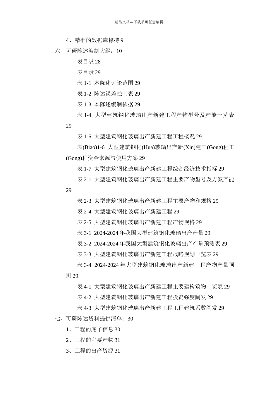 大型建筑钢化玻璃生产项目可行性研究报告_第2页