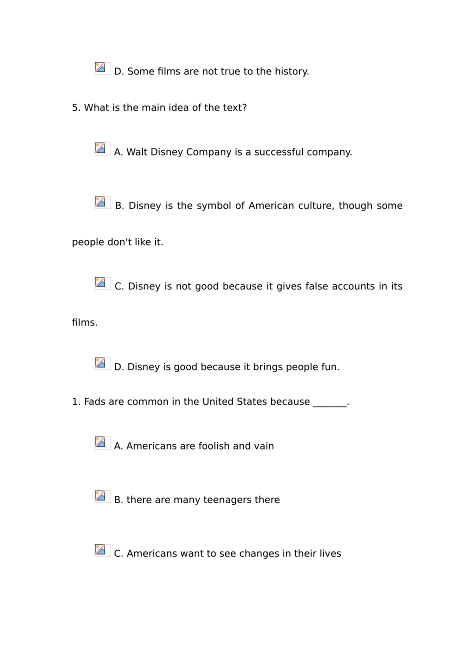 2025年成考专升本英语真题汇总_第3页