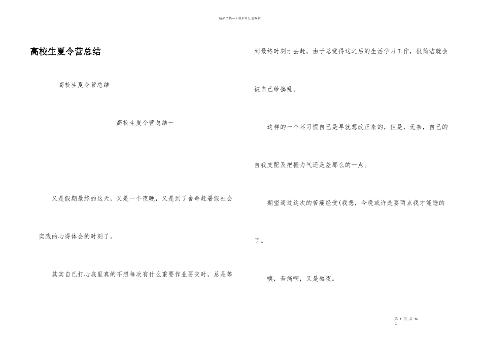 大学生夏令营总结_第1页