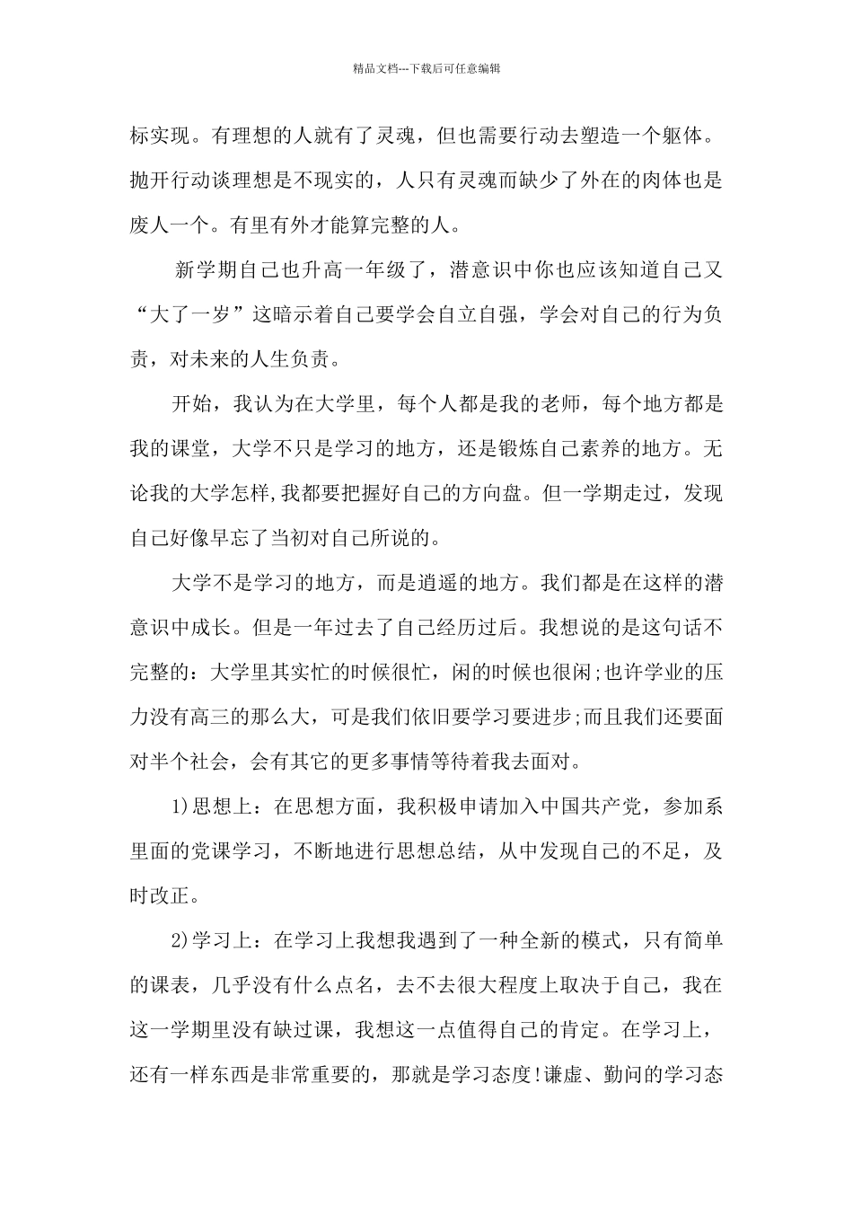 大学生的总结与反思_第2页