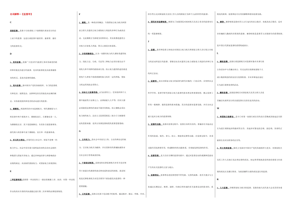 2025年监督学考点版_第1页