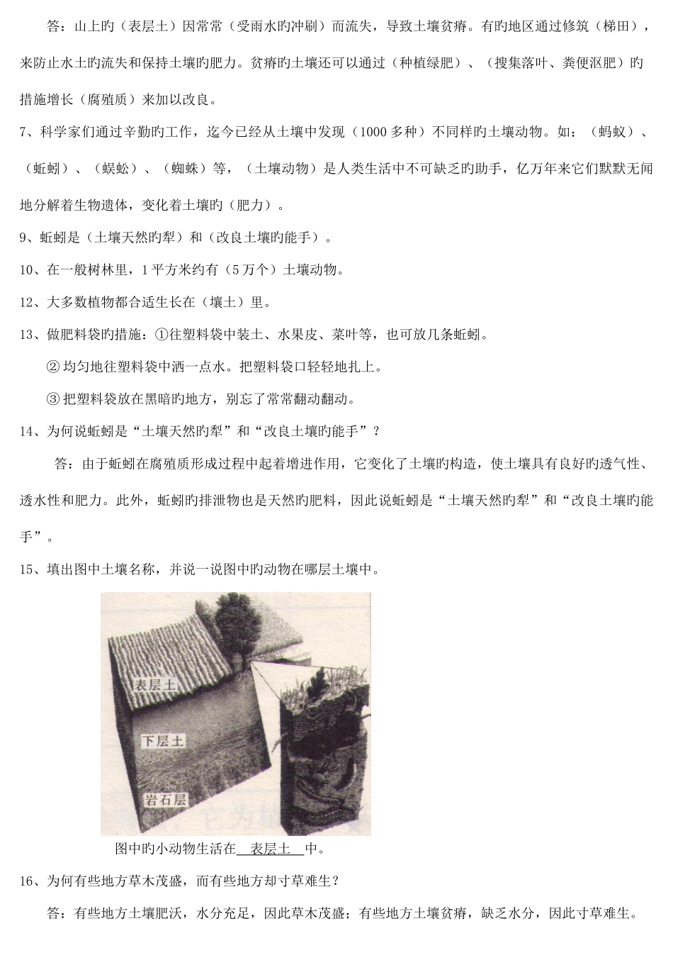 2025年苏教版小学三年级科学下册知识点_第3页