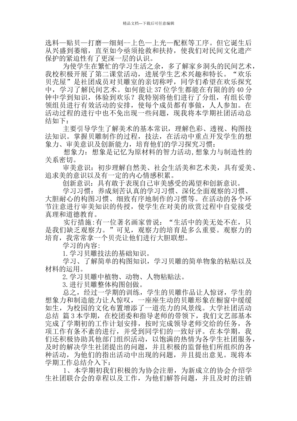 大学社团活动总结集合10篇文档_第2页