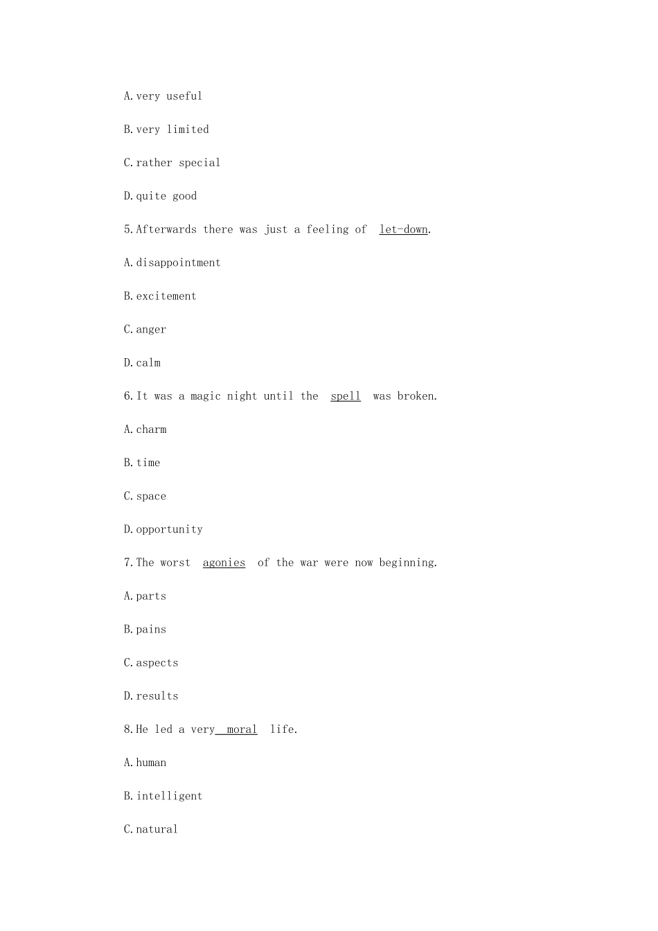 2025年职称英语综合B模拟真题及答案_第2页