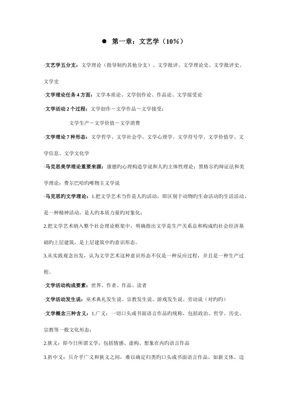 2025年研究生同等学力考试复习要点_第1页