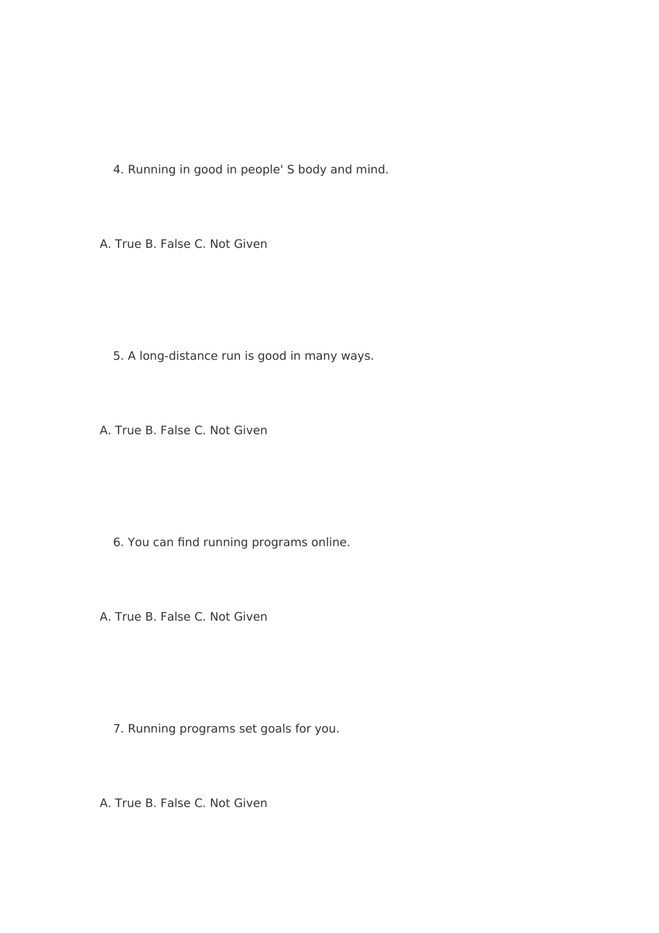 2025年自考英语试题和答案评分标准_第3页