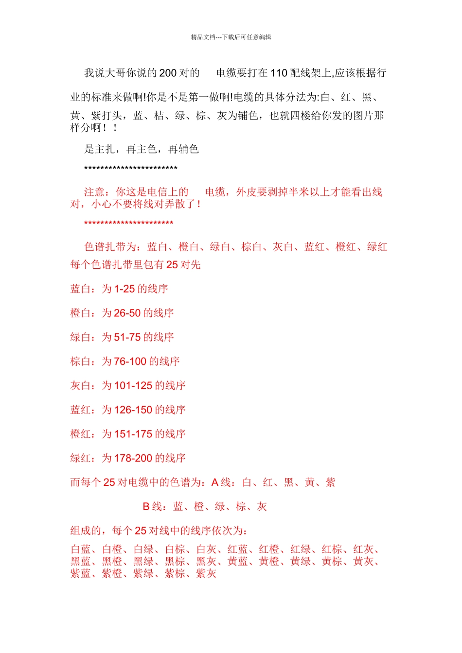 大对数语音电缆线序_第3页