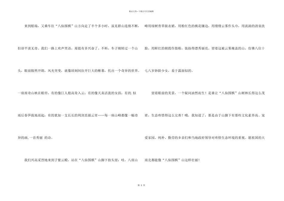 大年初一集锦四篇_第3页