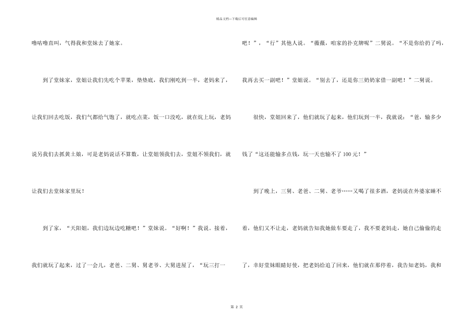 大年初二集锦7篇_第2页