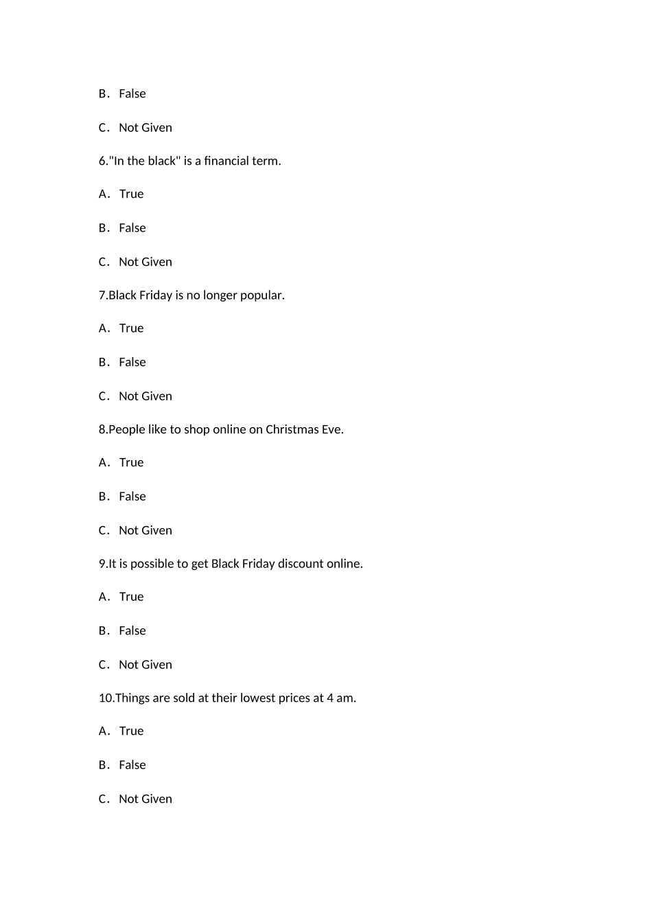 2025年自考00015英语试题及答案_第3页