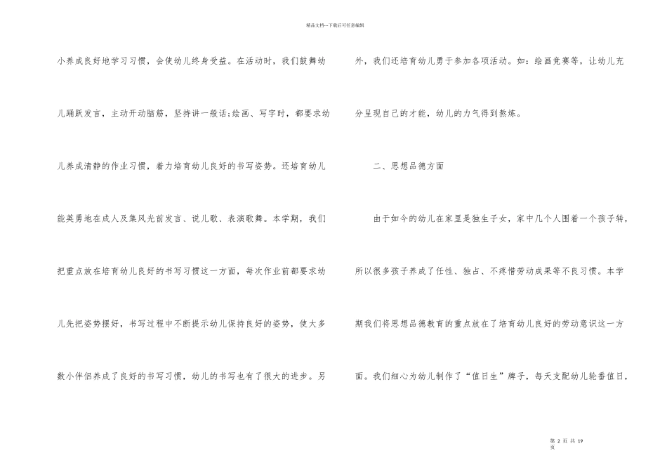 大班个人工作总结_第2页