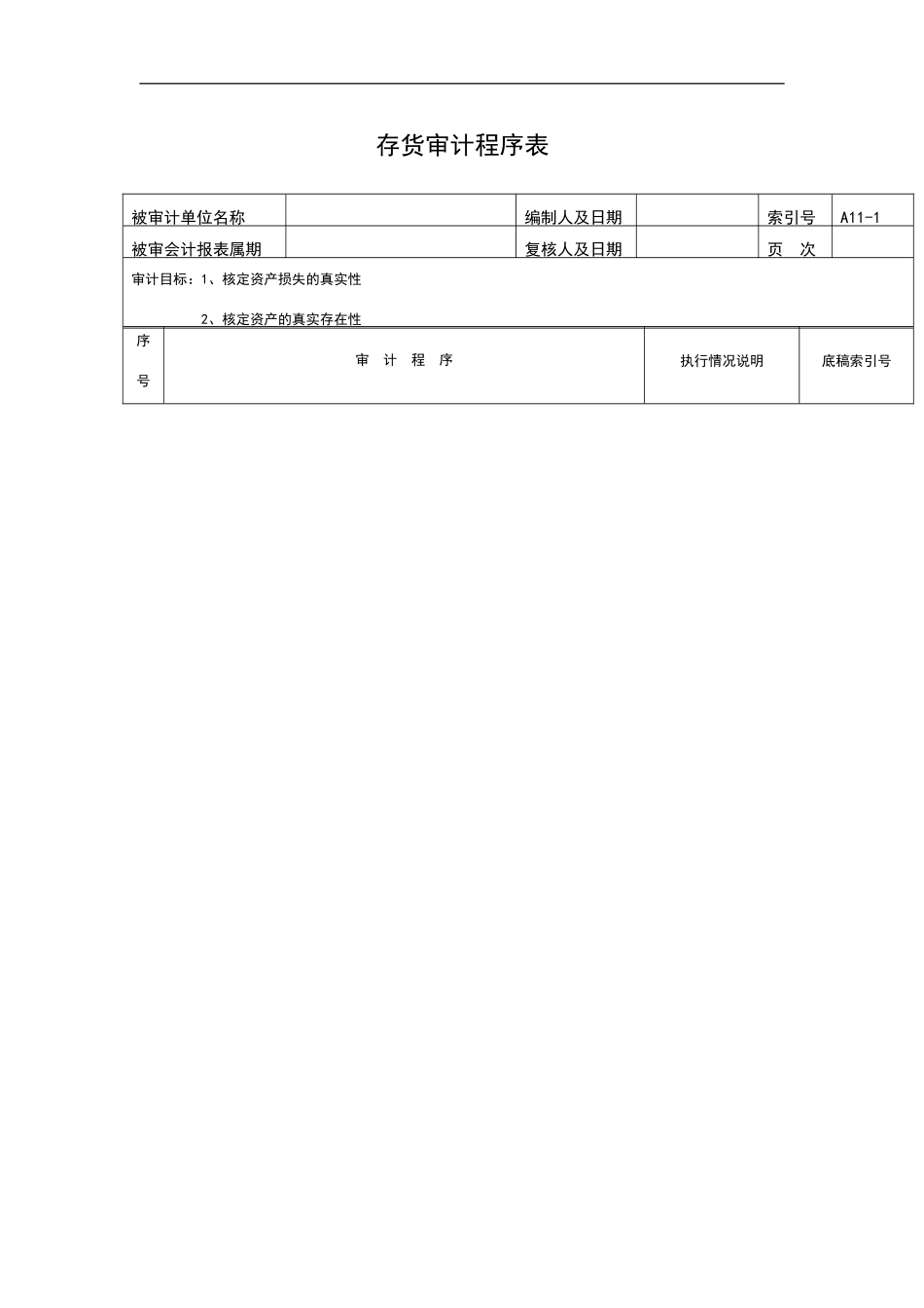 存货审计程序表_第2页