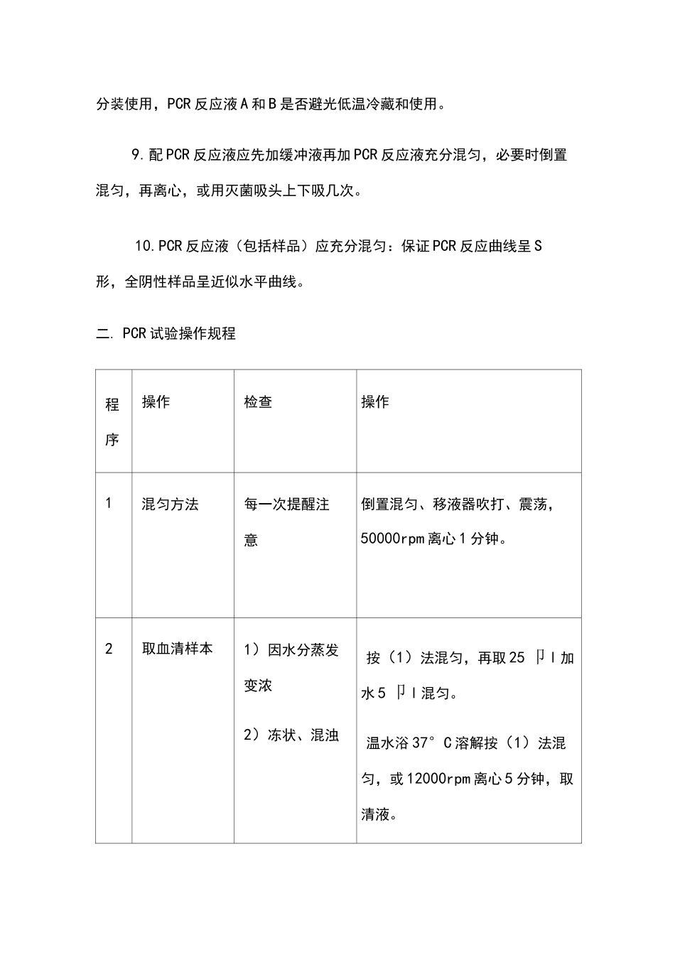 PCR荧光检测试剂盒生产质控规程_第2页