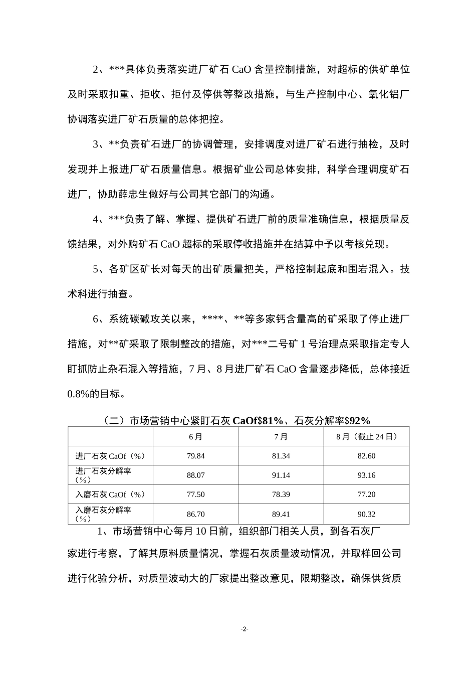 氧化铝生产中降低系统碳碱工作总结_第2页