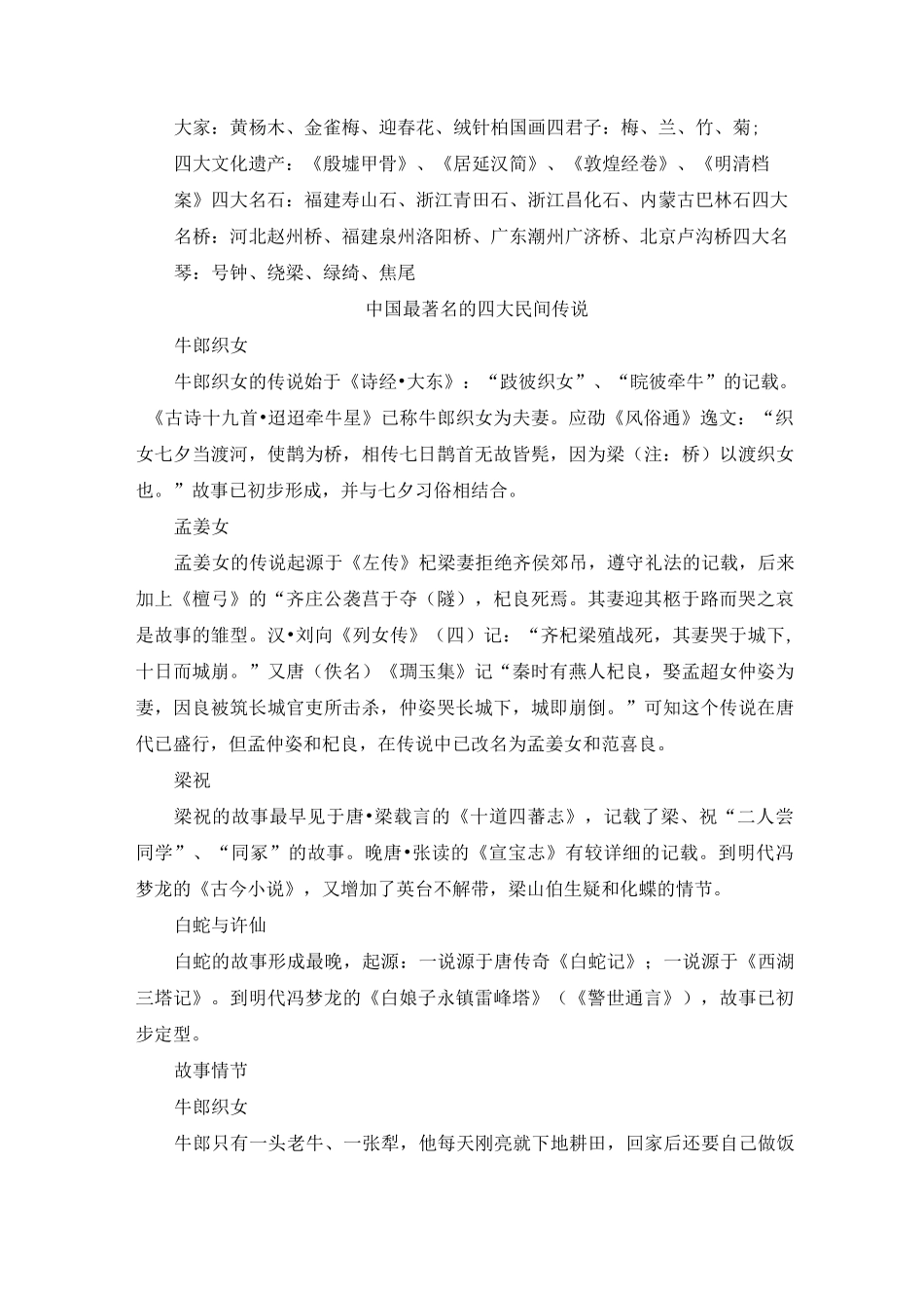 中国最著名的四大民间传说_第2页