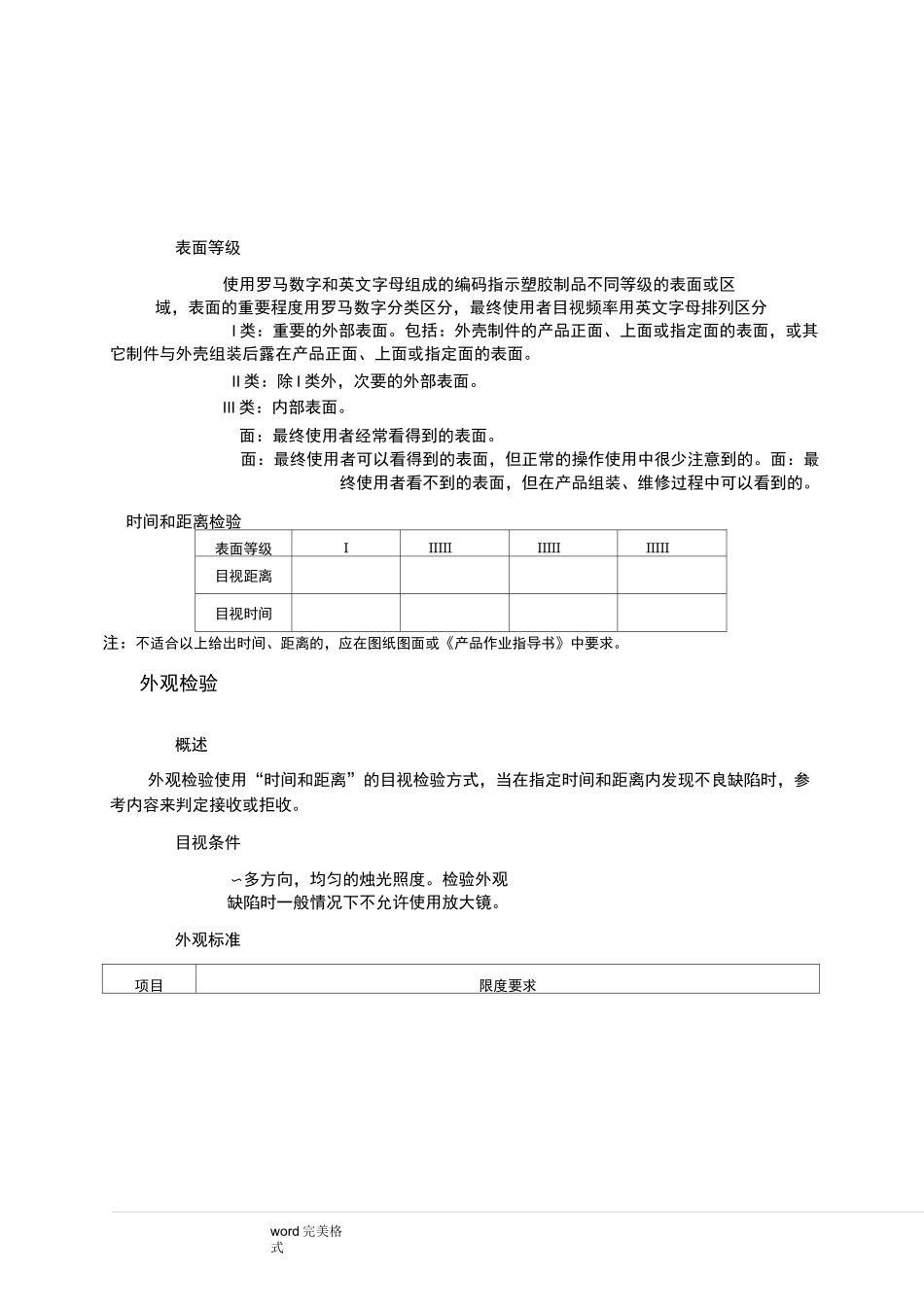 注塑制品及材料检验作业指导书_第3页