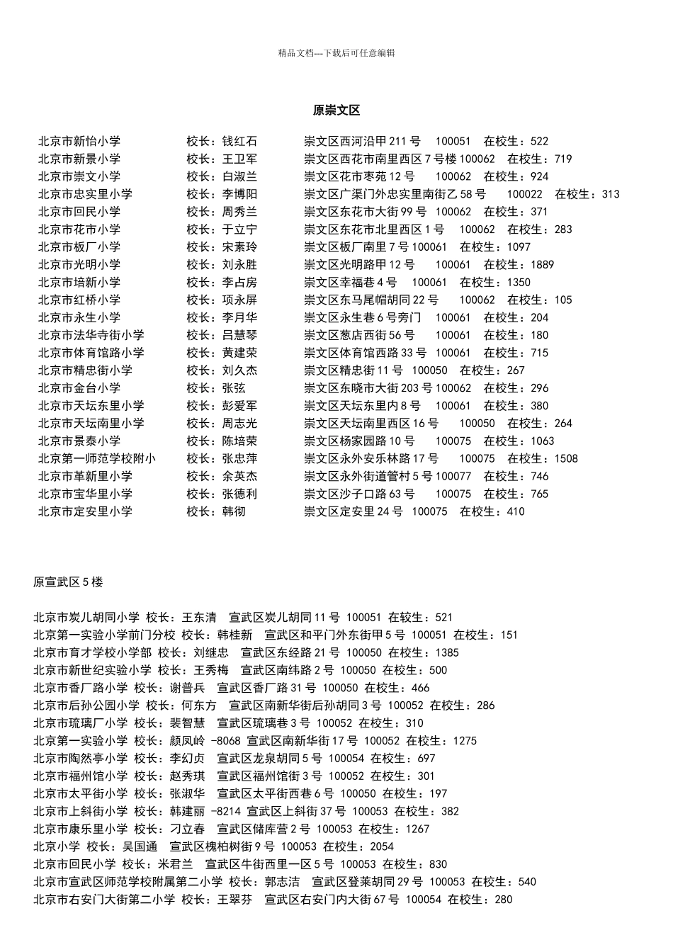 学校校长通讯录1_第3页