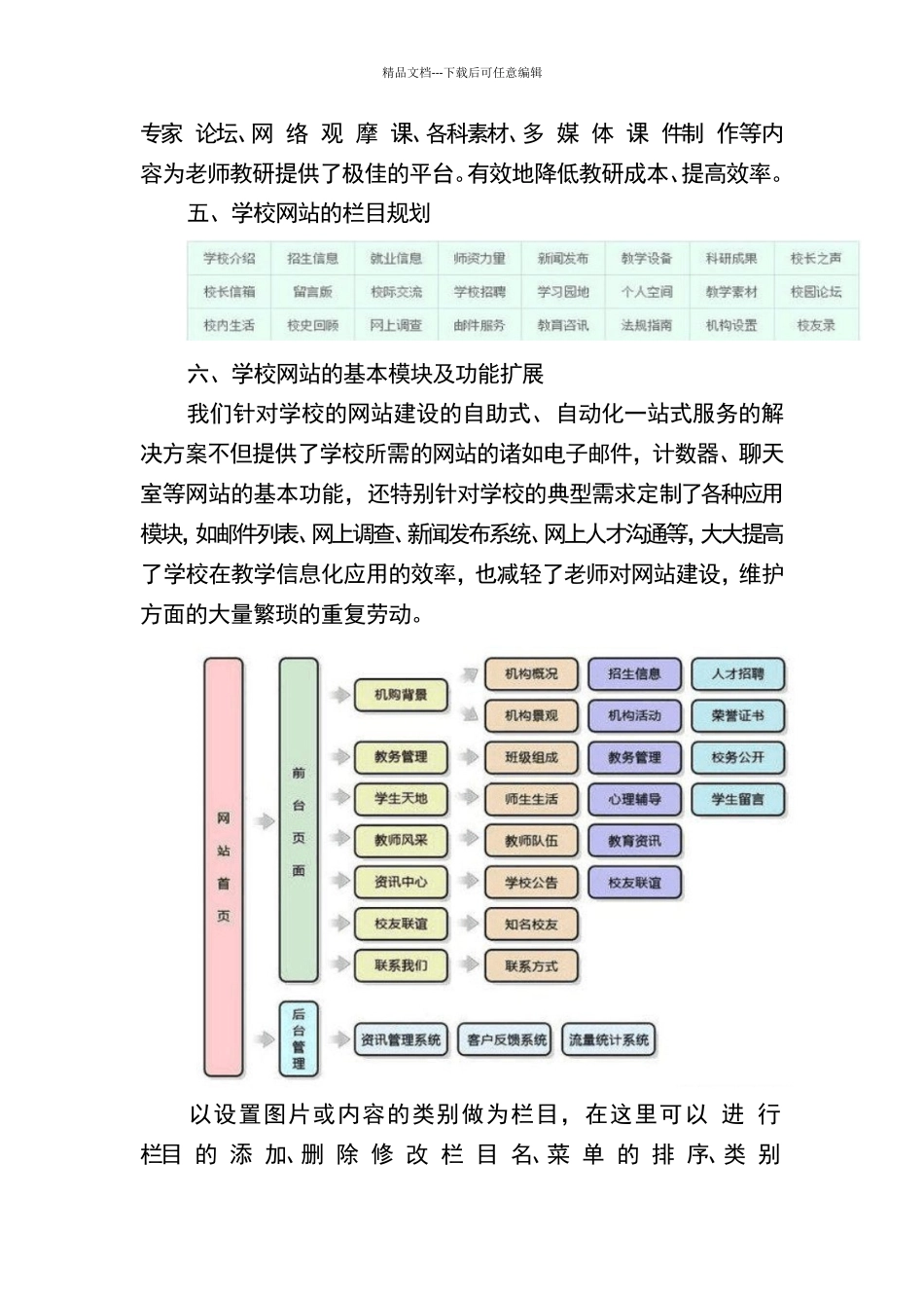 学校网站建设方案_第3页