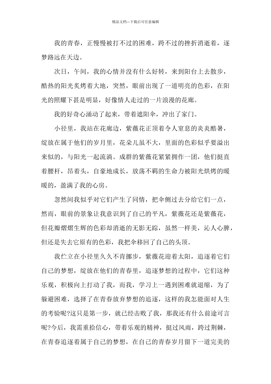 学生追梦的初三正能量演讲稿五篇_第3页