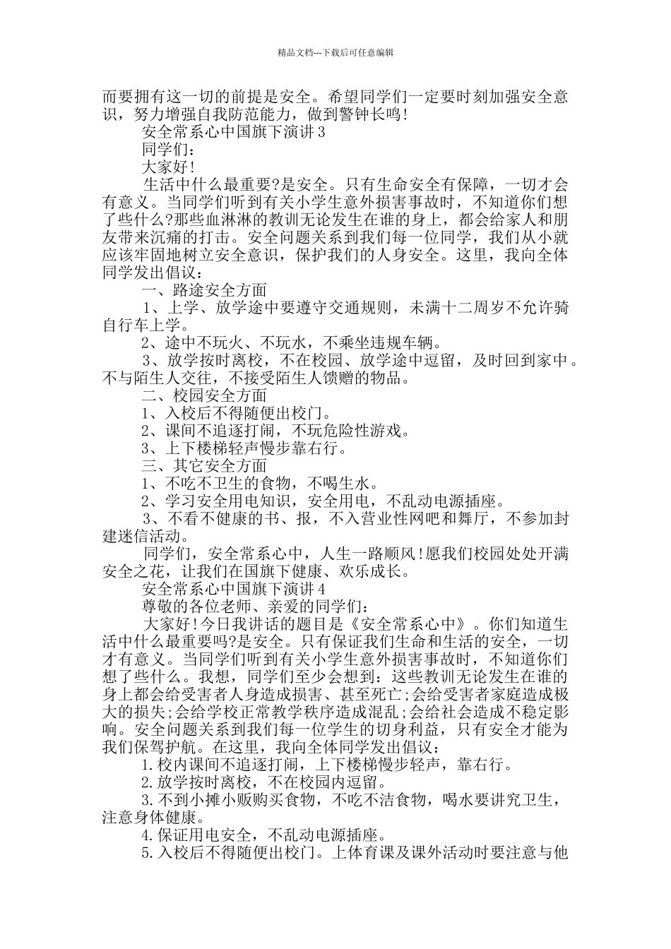 安全常系心中国旗下演讲_第3页