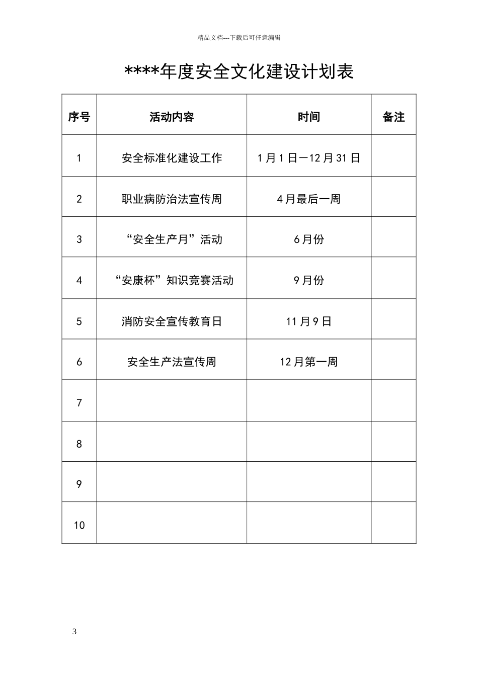 安全文化建设实施方案_第3页