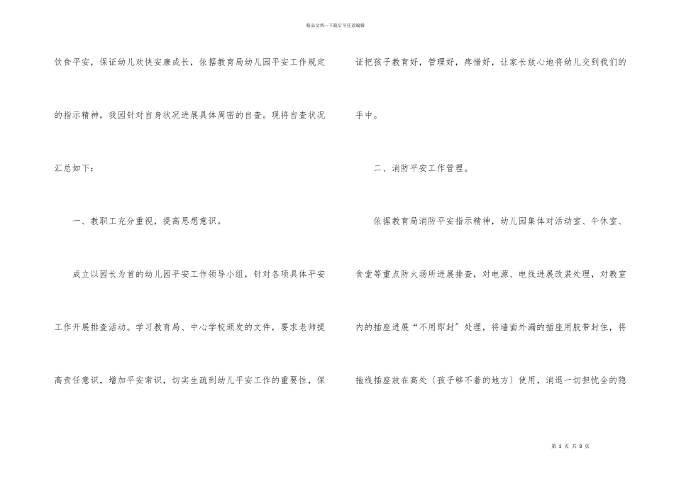 安全设施自查报告_第3页