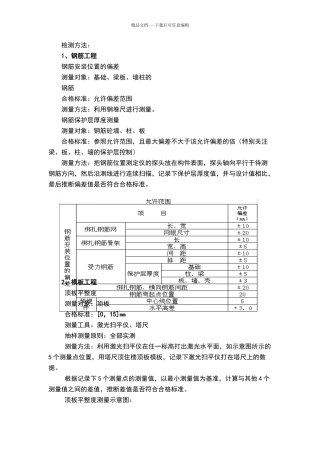 实测实量施工方案