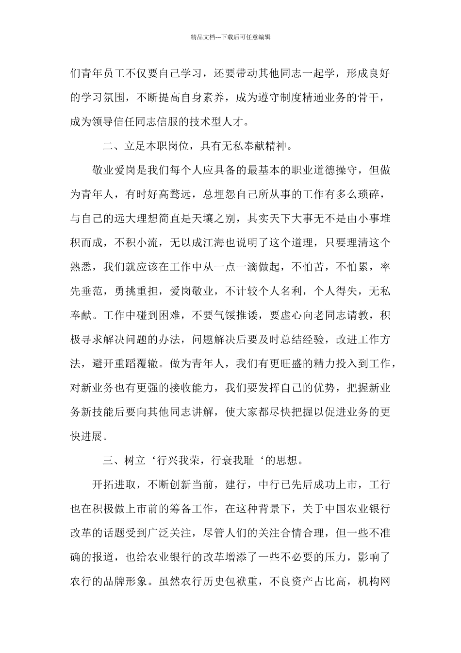 实用的银行工作总结集锦八篇_第2页