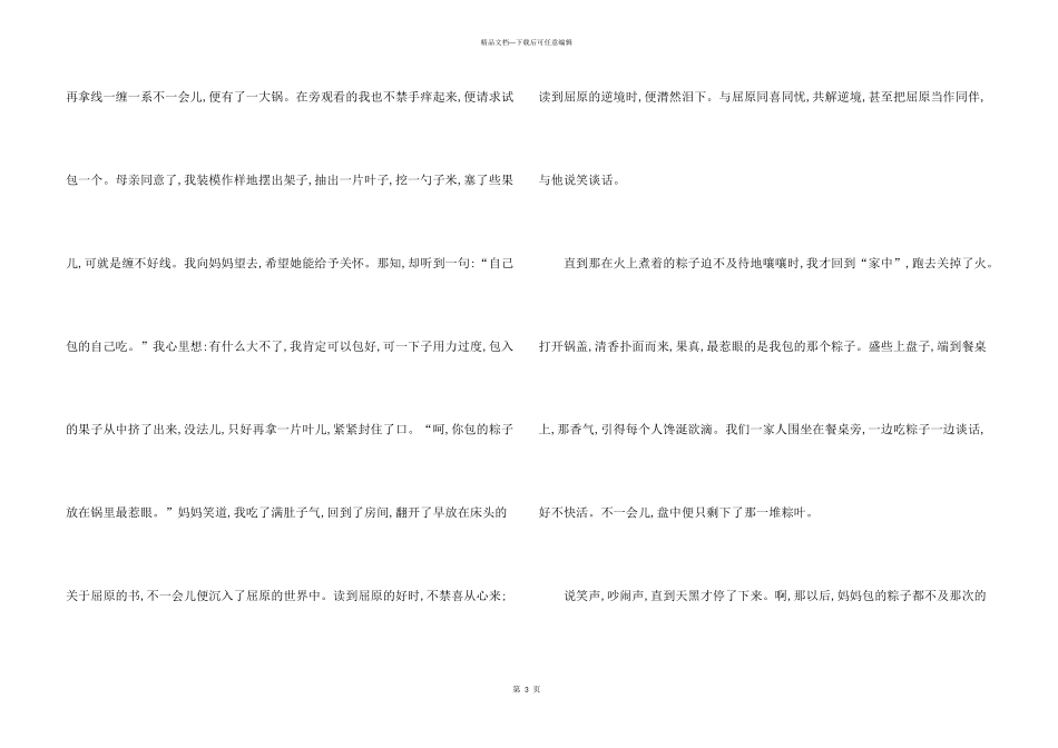 小学六年级端午节5篇_第3页