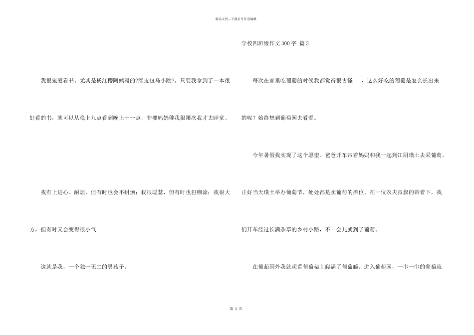 小学四年级300字三篇_第3页