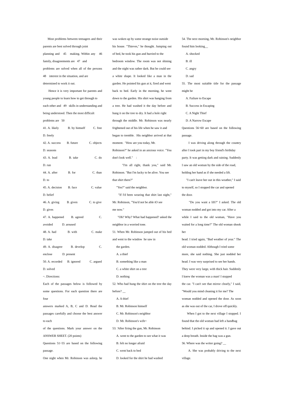 2025年本科法学英语答案电大_第3页