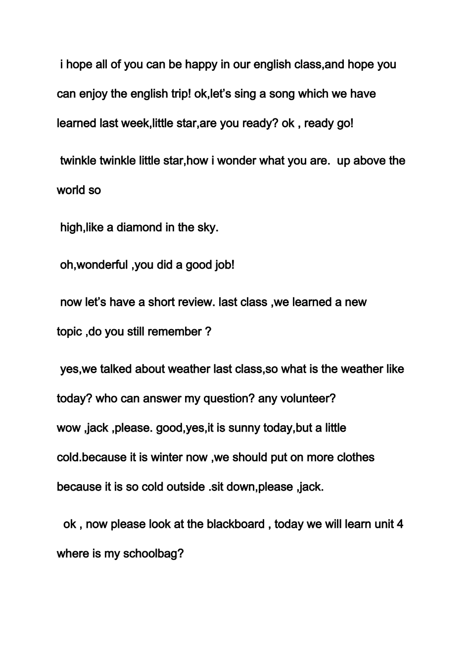 2025年小学英语面试试讲教案_第2页