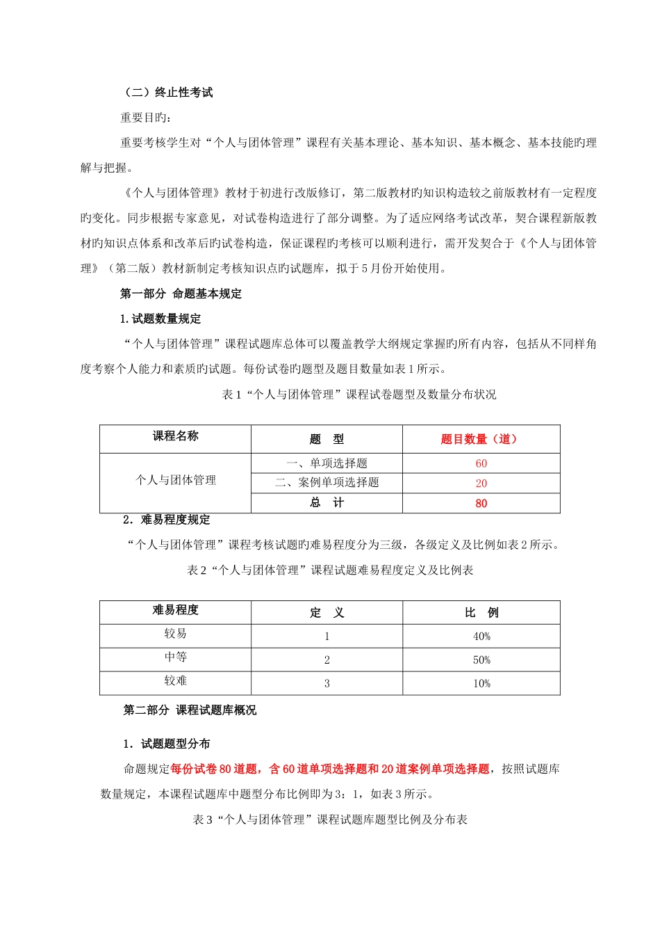 2025年浙江广播电视大学行政管理个人与团队管理网络考核方案_第2页
