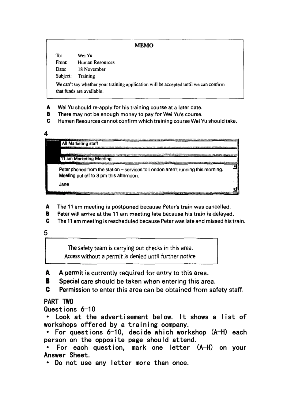 2025年BEC初级真题_第2页