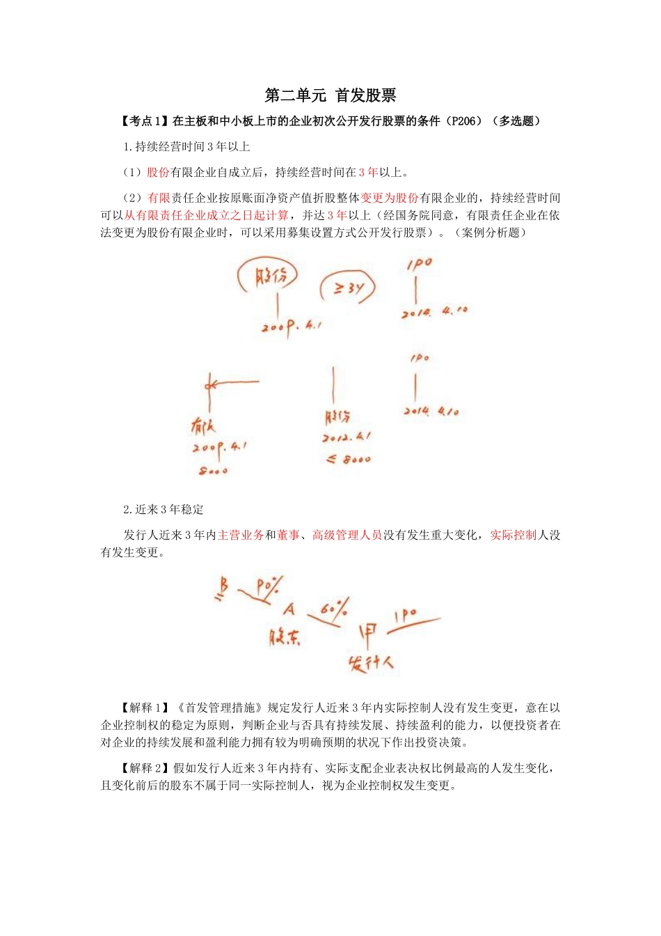 2025年CPA考试《经济法》考点解读第07章证券法律制度_第2页
