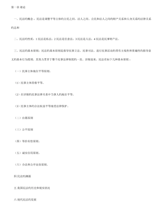 2025年政法干警考试民法学重点
