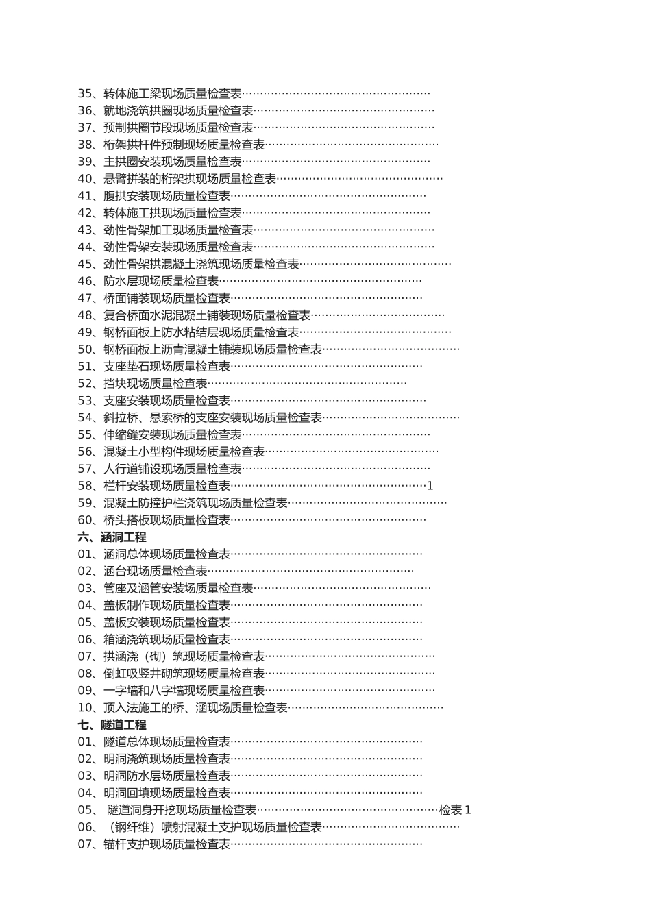 2025年公路桥梁工程检表全套监理抽检方案_第3页