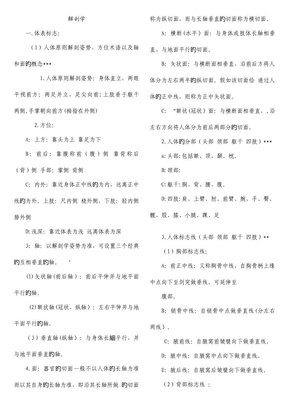 2025年康复治疗师考试重点_第1页