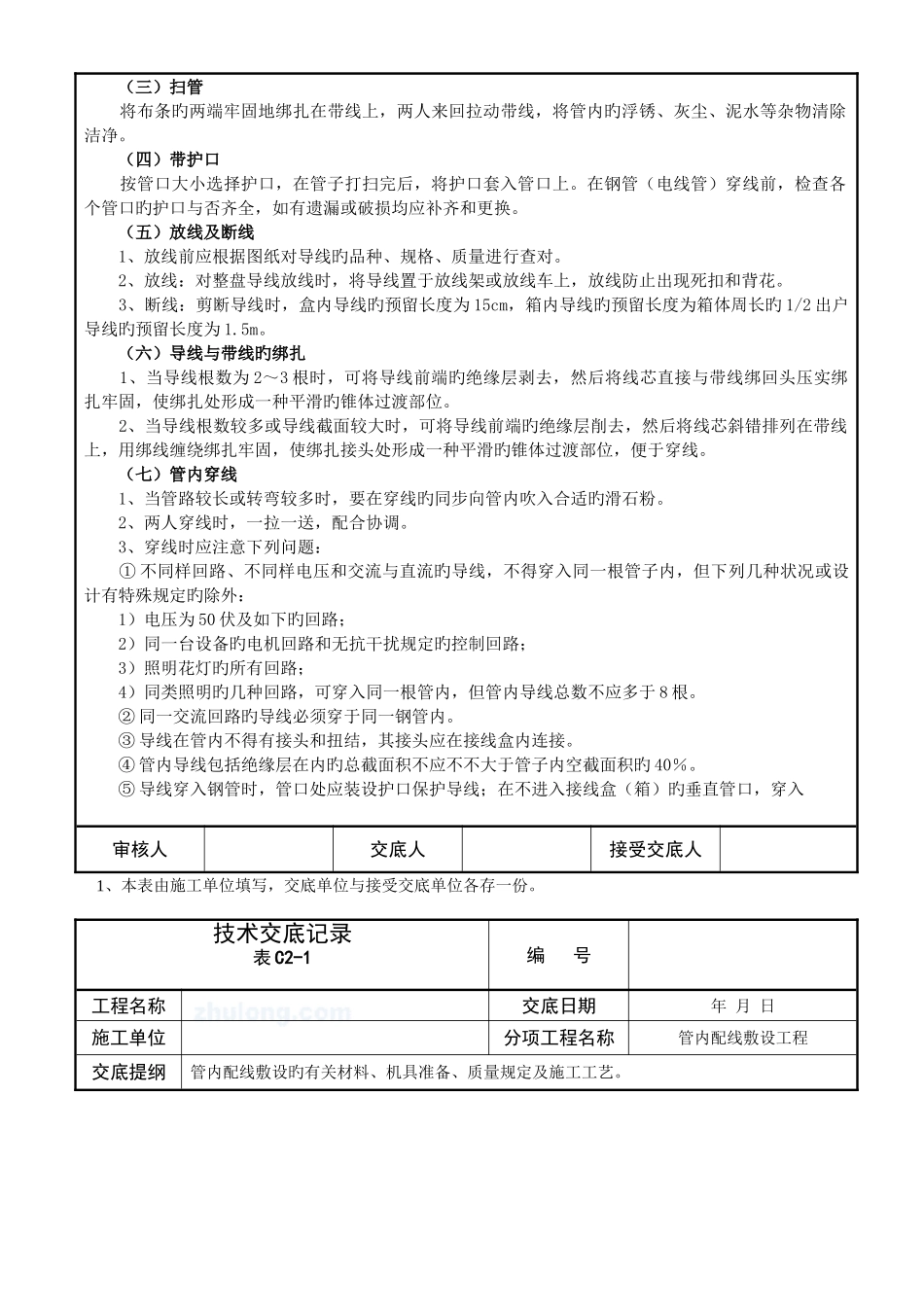 2025年水电安装全套技术交底_第3页