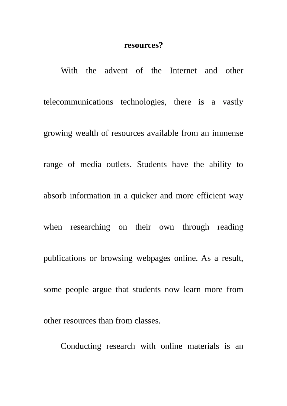 2025年改革后英语专四考试新题型材料作文模拟练习及范文分析_第3页