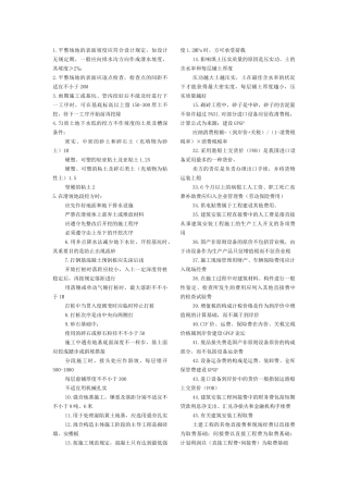 2025年二级建筑师考试重点知识